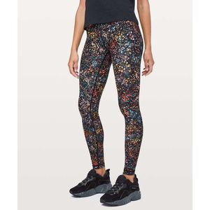 lululemon athletica Multicolor Patterned Leggings